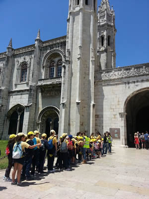 Externato Sol Nascente - Visita ao mosteiro dos Jerónimos