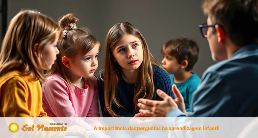 A importância das perguntas na aprendizagem infantil. Externato Sol Nascente