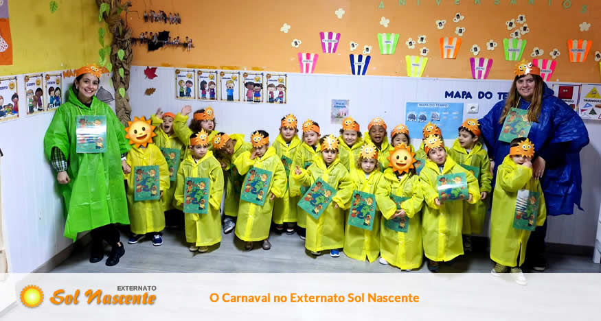 O Carnaval no Externato Sol Nascente