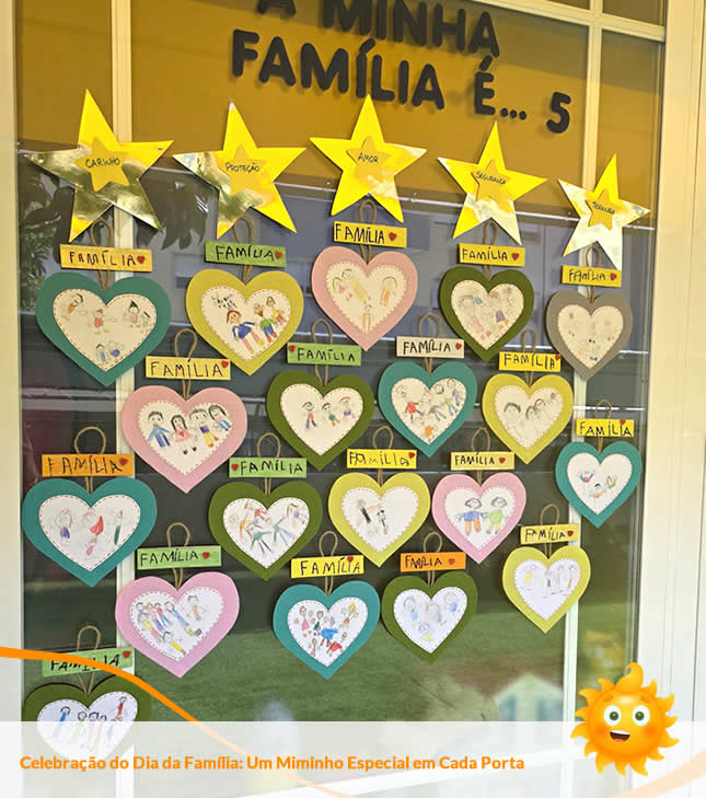 Celebração do Dia da Família: Um Miminho Especial em Cada Porta. Externato Sol Nascente