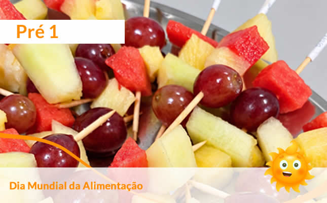 Dia Mundial da Alimentação - Aprender a Comer Bem Também Pode Ser Divertido. Externato Sol Nascente